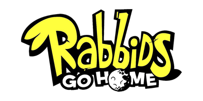 Rabbids Go Home logo for Wii